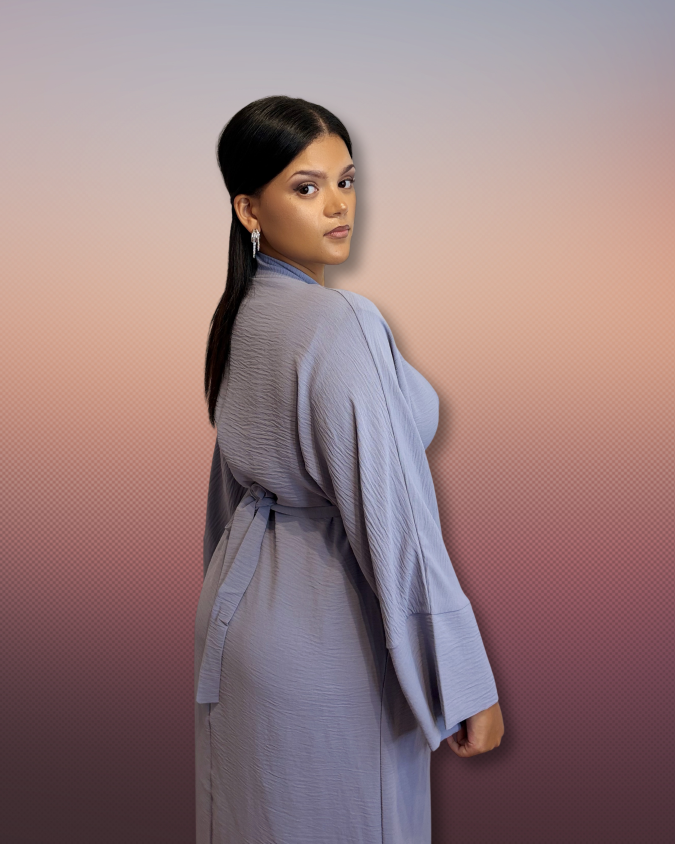 Sharon Two Piece Abaya Set