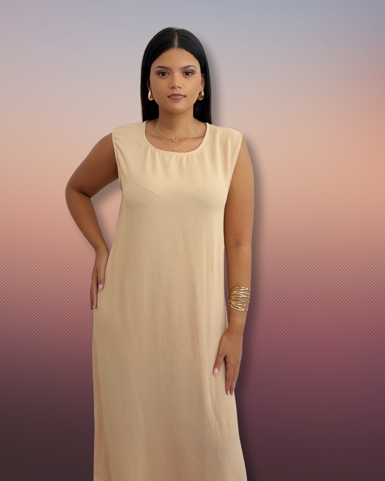 Short Sleeve Inner Dress