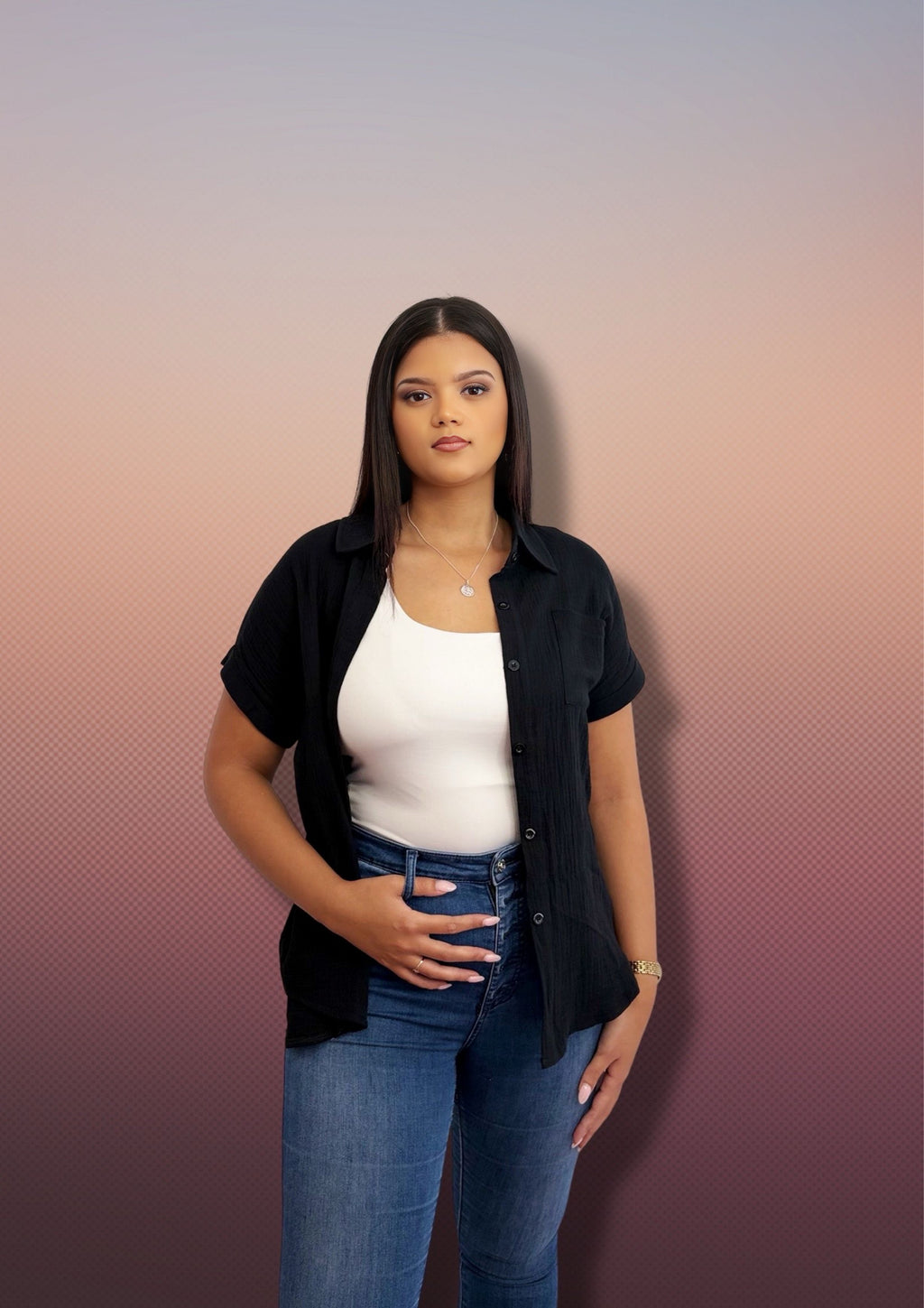 Short Sleeve Button Up Shirt