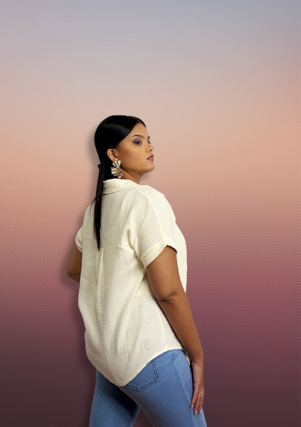 Short Sleeve Button Up Shirt