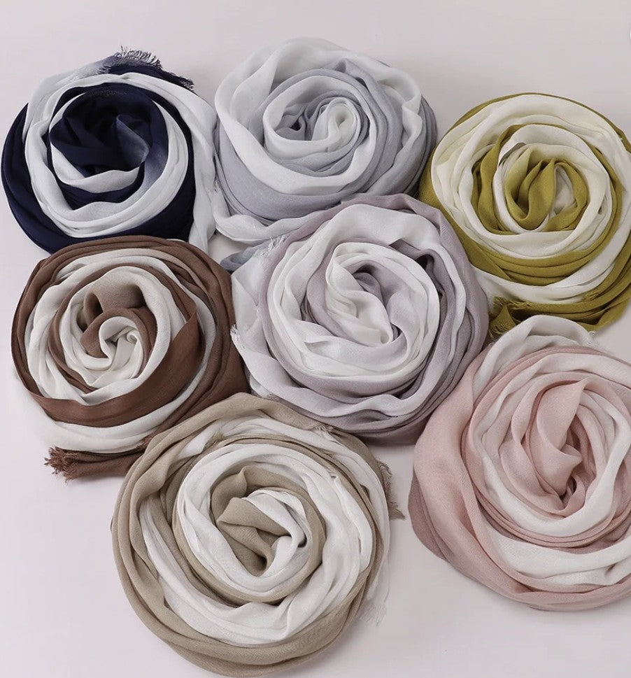 Ombre Cotton Hijab