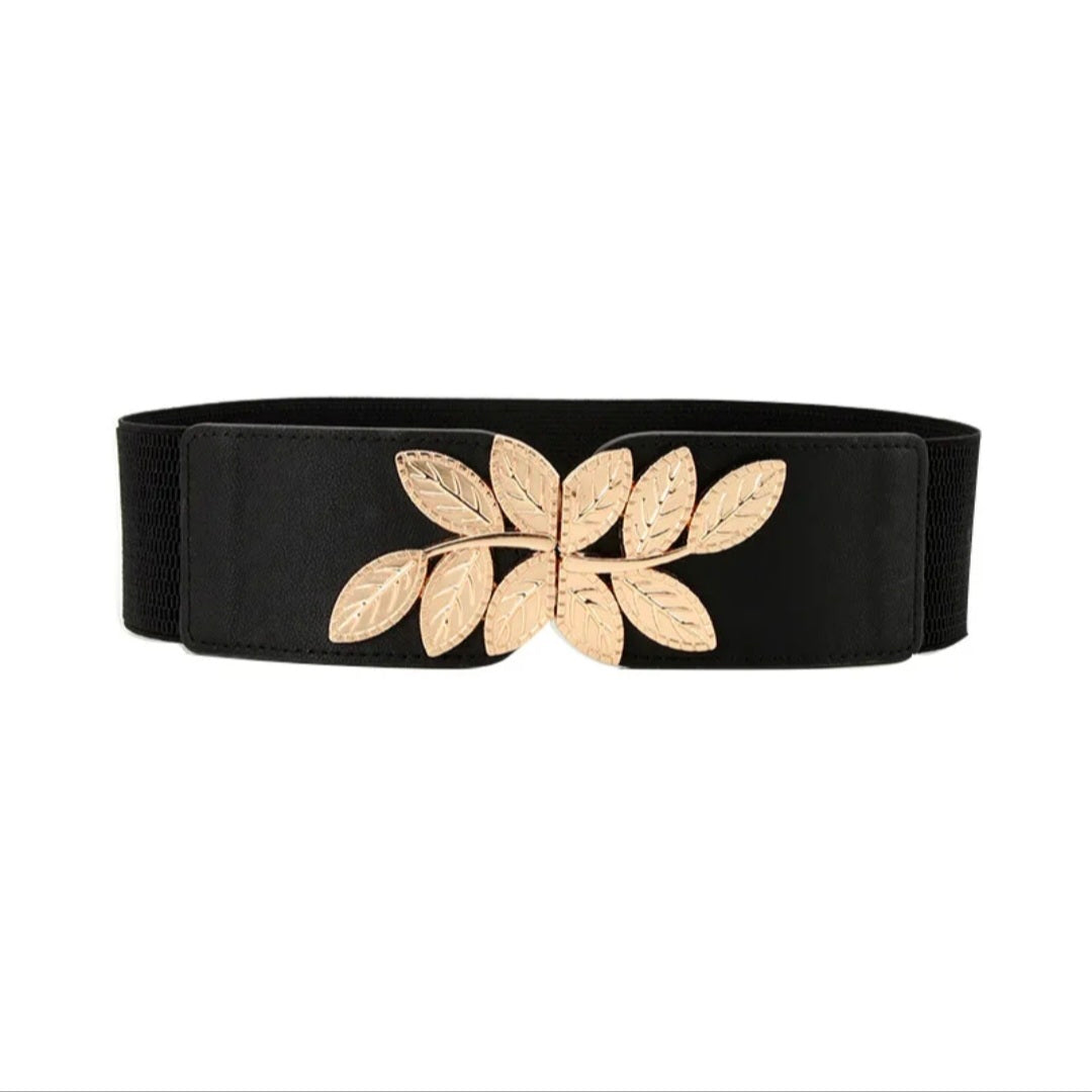 Golden Leaf Elastic Belt