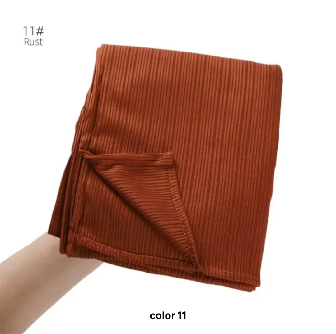 Ribbed Jersey Hijab