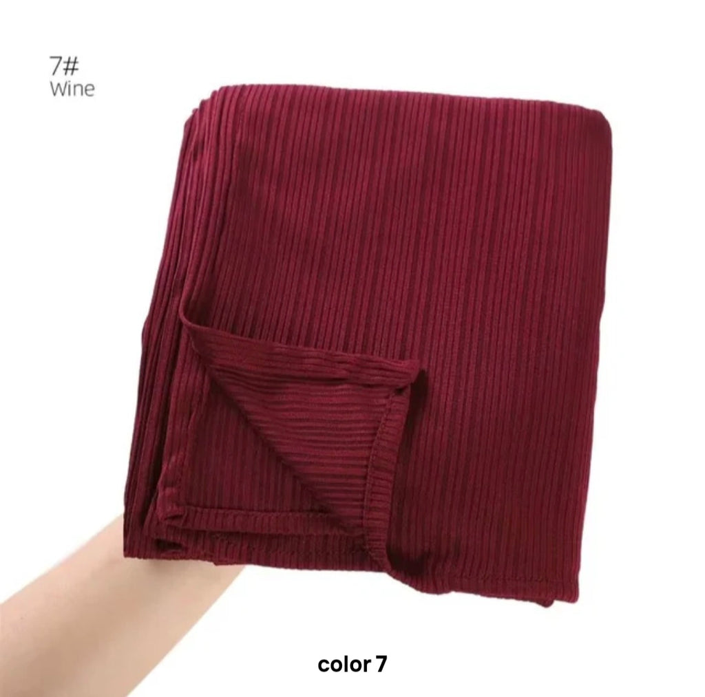 Ribbed Jersey Hijab